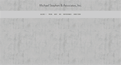 Desktop Screenshot of michaelstephenstudios.com