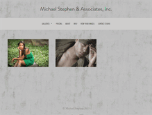 Tablet Screenshot of michaelstephenstudios.com